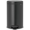 BRABANTIA atkritumu tvertne ar pedāli NewIcon, 12L, Confident Grey - 233487