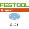 Festool Smilšpapīrs ekscentra slīpmašīnai Granat; 125 mm; P1200; 50 gab.