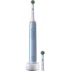 Szczoteczka Oral-B Szczoteczka rotacyjna Pro 3 3000 CrossAction Niebieska + końcówka