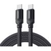 USB-C to USB-C cable, Essager, EXCTT3-YS01-P, 240W, 1m (black)