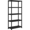 Keter 5 līmeņu plaukts Shelf 90/40 with 5 shelves 90x40x182cm melns