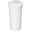 Duravit izlietne White Tulip, d=500 mm, h=900 mm, brīvstāvoša, ar pieslēgumu pie sienas, balta