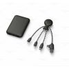 xoopar XP61085 power bank &amp; charging cable (black)