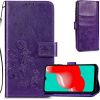 Case Flower Book Samsung A356 A35 5G violet