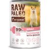 RAW PALEO Duoprotein Pork & Lamb Adult - wet dog food - 400g