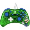 PDP controller Rock Candy Nintendo Switch, Luigi lime