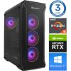 INTOP Ryzen 5 5500 16GB 250SSD M.2 NVME+2TB RTX5070 12GB WIN11Pro