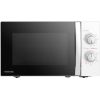 Microwave Oven with Grill , 20 L, Mechanical control, Rotating Plate, Timer: 35 m, Built-in LED Lights, 800 W, Grill 1000 W, 5 power levels, whiteSize: 259 x 440 X 334