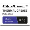 Qoltec Thermal paste 3.17 W/m-K | 0,5g | silver