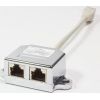 LOGILINK- T-Adapter RJ45 plug->2 x RJ45 jack 1:1 port doppler