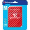 Verbatim Store & Go 1TB USB3.0 Red Ārējais cietais disks