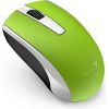 Genius optical wireless mouse ECO-8100, Green