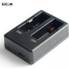 SJCam Оригинальная SJ6 Legend Двух USB Слотов USB DC 4.35V / 0.8A Зарядка аккумуляторов с Micro USB Кабелем