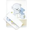 La Bebe™ Nursing La Bebe Cotton Bears Art.41163 Комплект детского постельного белья из 3х частей 105x150см