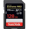 Sandisk Extreme PRO SDXC 128GB R/W 170/90 MB/s C10, U3, V30