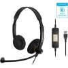 SENNHEISER WIRED BINAURAL HEADSET WITH IN-LINE CALL CONTROL MS