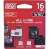 Goodram MicroSD 16GB All in one class 10 UHS I + Card reader