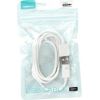 Omega kabelis microUSB 1m, balts (44343)