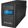 Power Walker UPS LINE-INTERACTIVE 650VA, 2X SCHUKO, RJ11 IN/OUT, USB, LCD