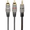 Gembird 3.5 mm stereo - 2 RCA 2.5m