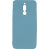 Evelatus Xiaomi Redmi 8 Soft Touch Silicone Case with Strap Blue