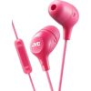 JVC HA-FX38M-P-E Marshmallow наушники с пультом и микрофоном Pозовый