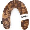 La Bebe™ Nursing La Bebe™ Rich Satin Nursing Maternity Pillow Art.15689 Eastern Brown/Gold Подкова для сна, кормления малыша 30x175 cm