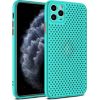 Fusion Breathe Case Silikona Aizsargapvalks Priekš Apple iPhone 12 Mini Mentola