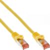 InLine Patch Kabel Sieciowy S/FTP PiMF Cat.6 PVC copper żółty 5m - 76405Y