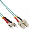 InLine Patchcord światłowodowy SC/ST, 50/125µm, OM3 5m (82505O)