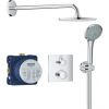 Grohe iebūvējamais dušas termostata komplekts Perfect/Rainshower Cosmo 210, hroms