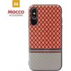 Mocco Trendy Grid And Stripes Silikona Apvalks Priekš Apple iPhone X / XS Sarkans (Pattern 2)