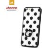 Mocco Ring Dots Силиконовый чехол для Samsung G920 Galaxy S6 Черный - Белый