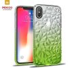 Mocco Trendy Diamonds Silikona Apvalks Apple iPhone XS Max Zaļš