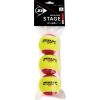 Tennis balls Dunlop STAGE 3 RED 3-polybag ITF