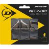 Tennis racket overgrip Dunlop VIPERDRY black 3pcs- blister