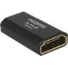 DELOCK Adapter HDMI-A > HDMI-A 4K black