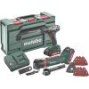 18V Combo: BS18 ak. urbjmašīna + Multinistruments MT 18 LTX, Metabo