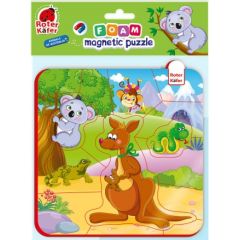 Roter Kafer Roter Käfer Foam Magnetic Puzzle Art.RK5010-09 Mīkstā puzle ar magnētiem  (Vladi Toys)