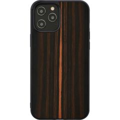 MAN&WOOD case for iPhone 12 Pro Max ebony black
