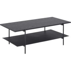 Coffee table ANGUS, 115x60xH40cm, black