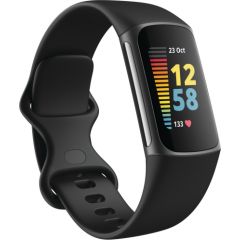 Fitbit Charge 5, black/graphite Fitnesa aproce