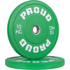 Svaru ripa BUMPER TRAINING PLATE COLOR PROUD : 10kg