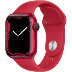 Apple Watch 7 GPS 45mm Sport Band PRODUCT(RED) (MKN93EL/A)