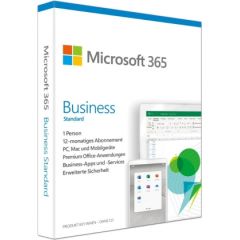 Microsoft 365 Business Standard - 1 PC/MAC, 1 Year - DE - Box