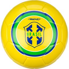 Street football ball AVENTO 16XO Glossy World Soccer Yellow/Green/Cobalt blue