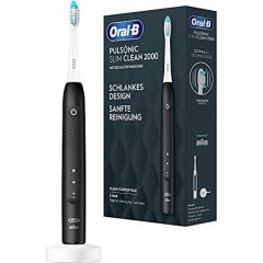 Oral-B Pulsonic Slim Clean Black - 2000 elektriskā zobu birste