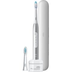 Oral-B Pulsonic Slim Luxe 4500 Platinum elektriksā zobu birste