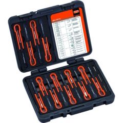 Bahco Terminal release tool set 16 pcs