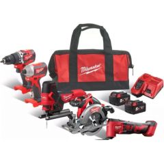 Milwaukee M18 FPP5K-502B Instrumentu komplekts